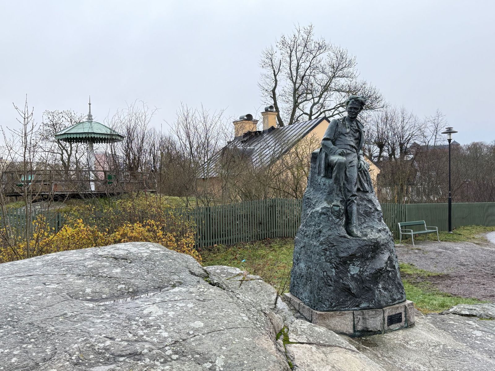 Strindberg statue