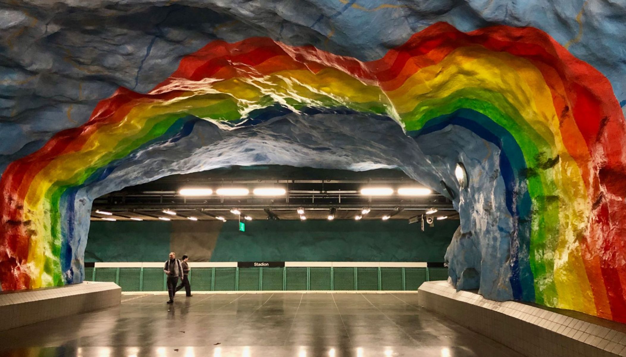 L'art dans les plus jolies stations de métro de Stockholm