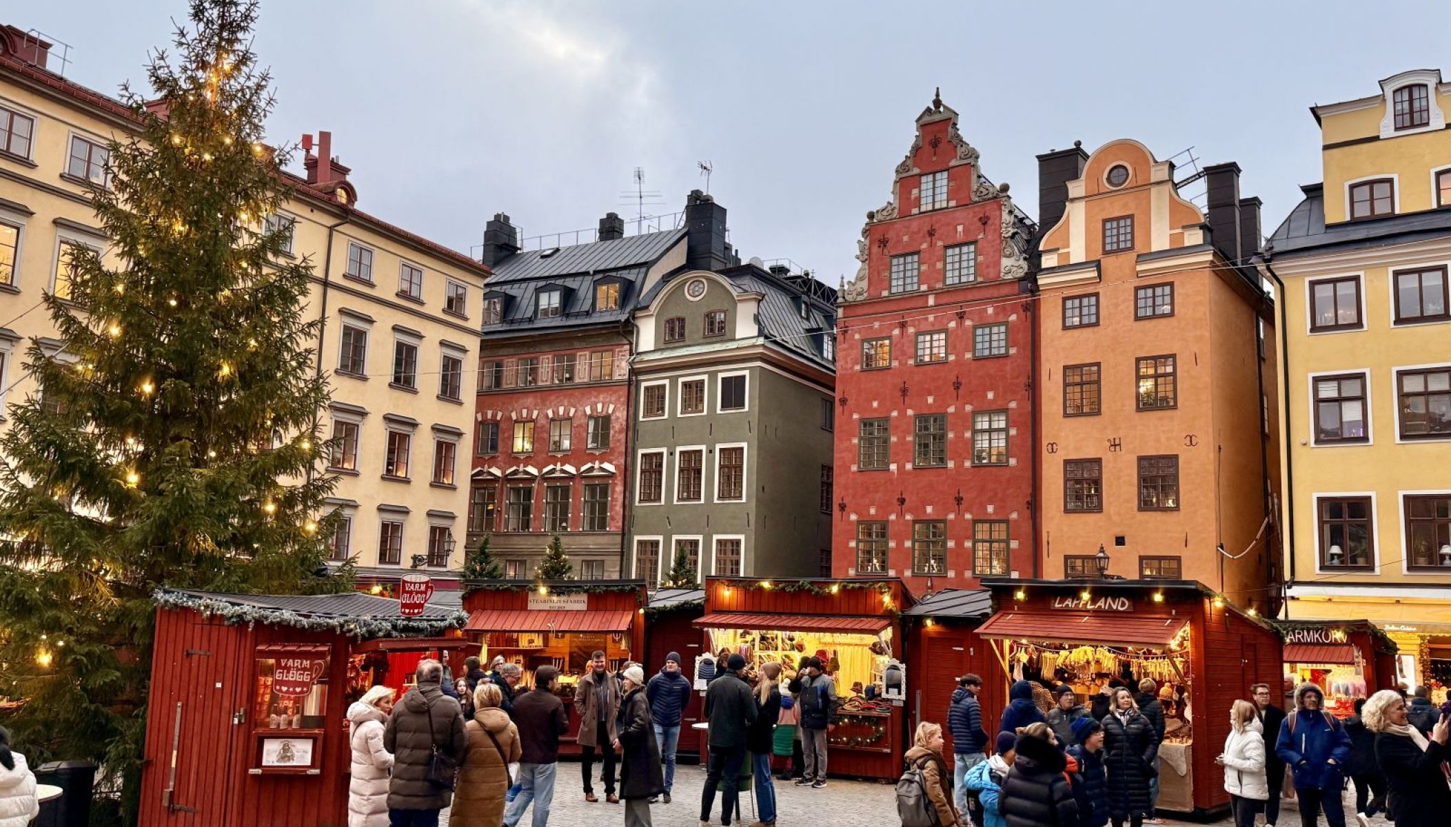 Marché de Noël de Stortorget : le plus beau de Stockholm !